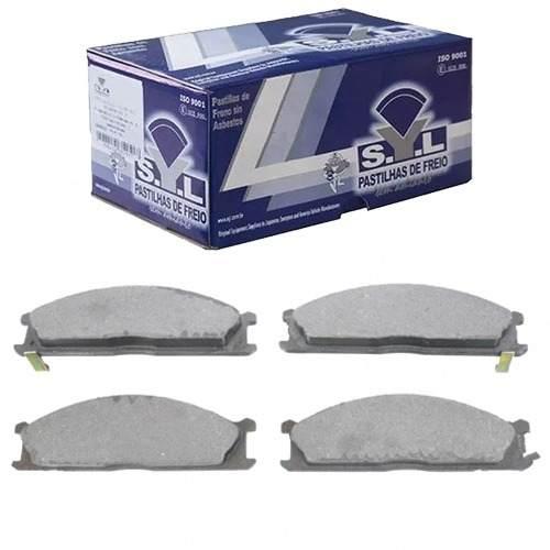 JGO. PASTILLAS FRENO NISSAN FRONTIER 98... TERRANO 2.7TD PATHFINDER 160X50X17MM  (wva21347)