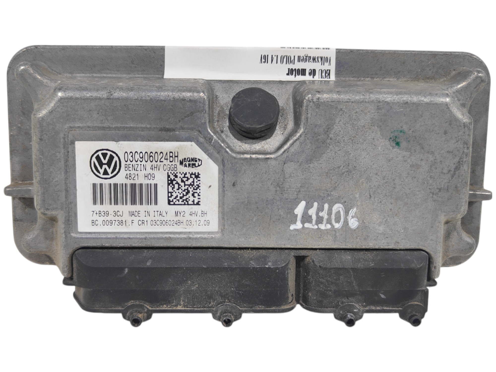 ECU de motor Volkswagen POLO 1.4 16V 2003, Ref: 11106-K3C5