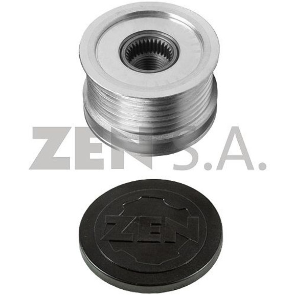 POLEA DE ALTERNADOR 6PK CON EMBRAGUE MERCEDES BENZ C200D
