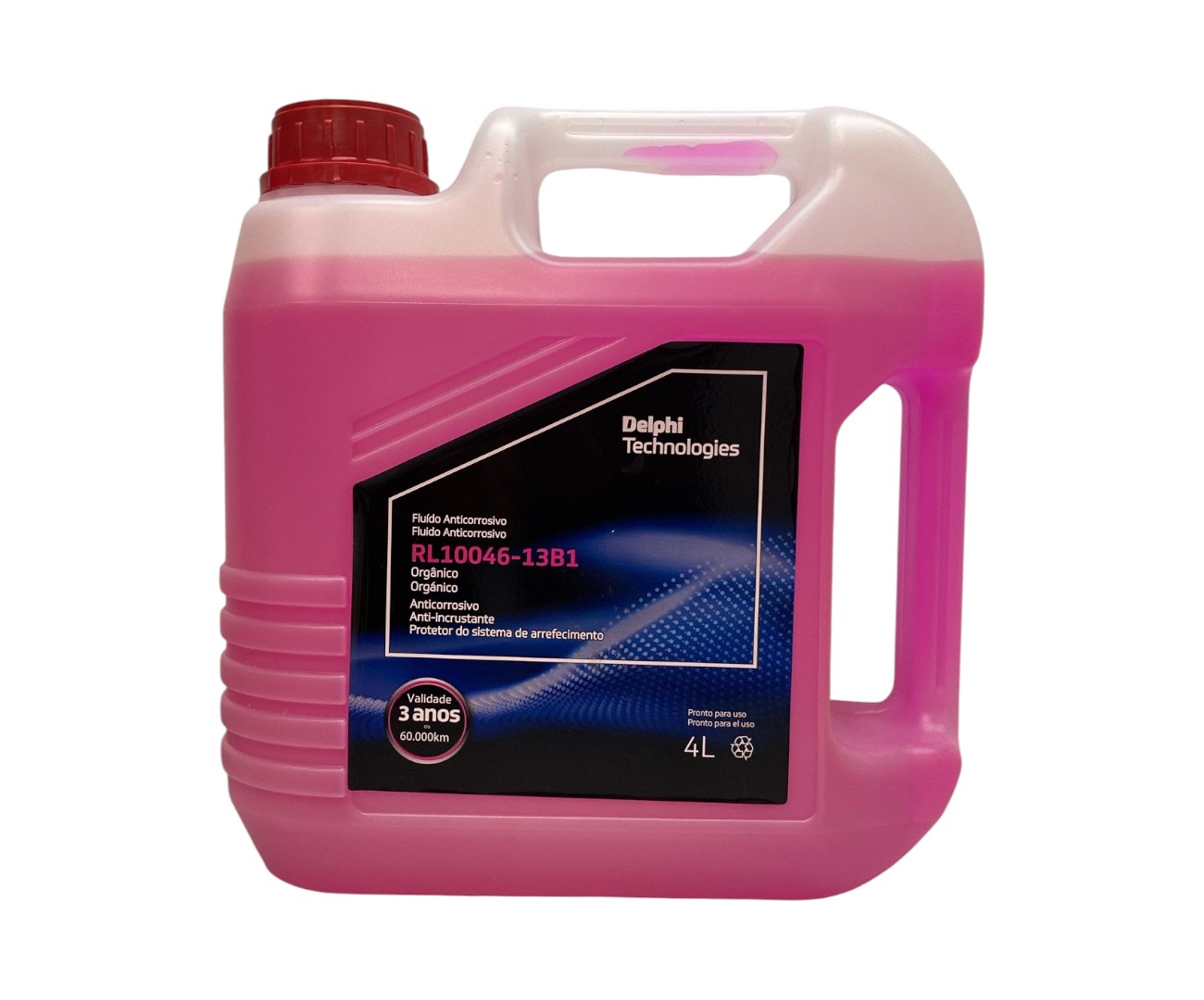 ANTICORROSIVO RADIADOR ROJO 4LTS