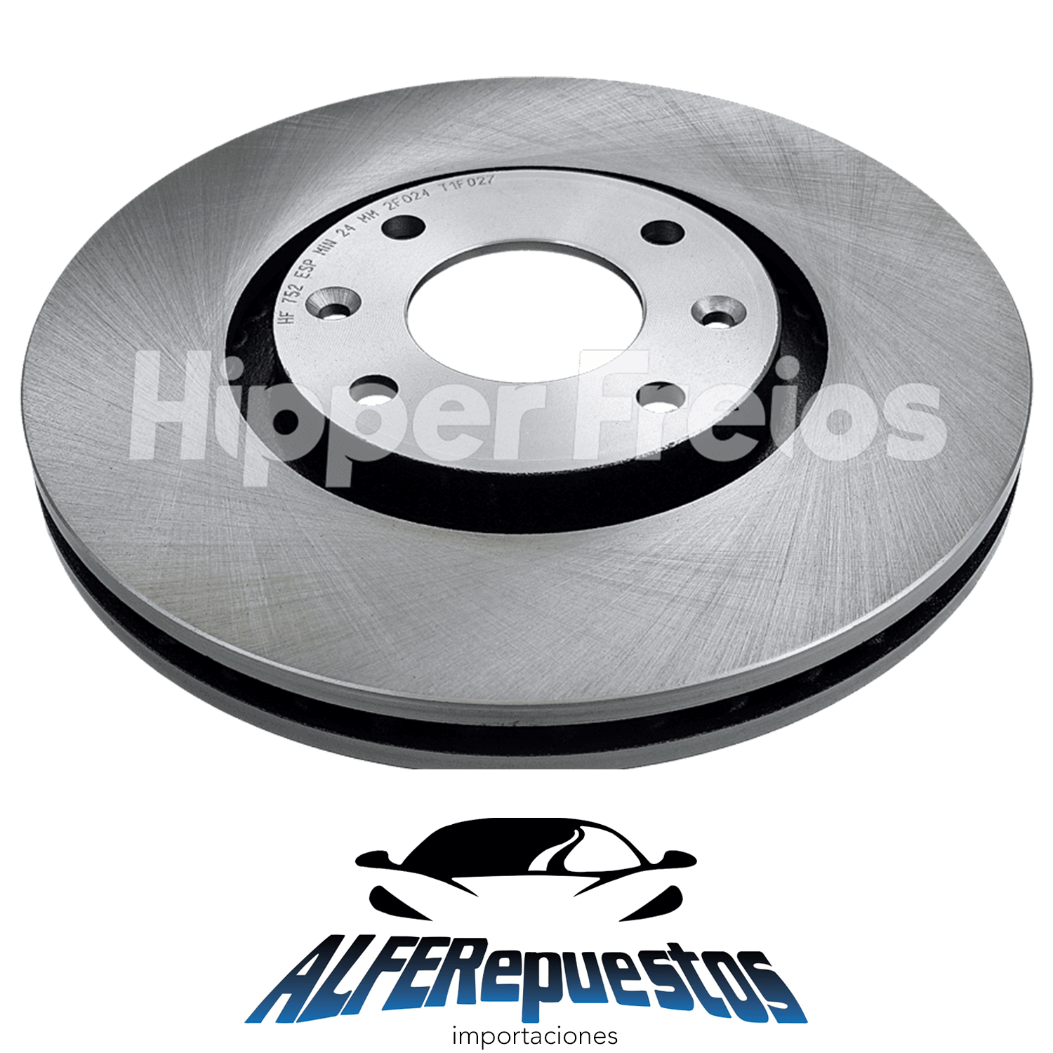 DISCO FRENO VENT PARTNER B9/BERLINGO/C4/C5 283MM