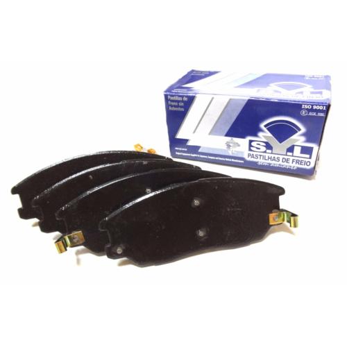 JGO. PASTILLAS FRENO HYUNDAI H1 97...2001 SANTA FE 97... AKEBONO 149X58X16.5MM