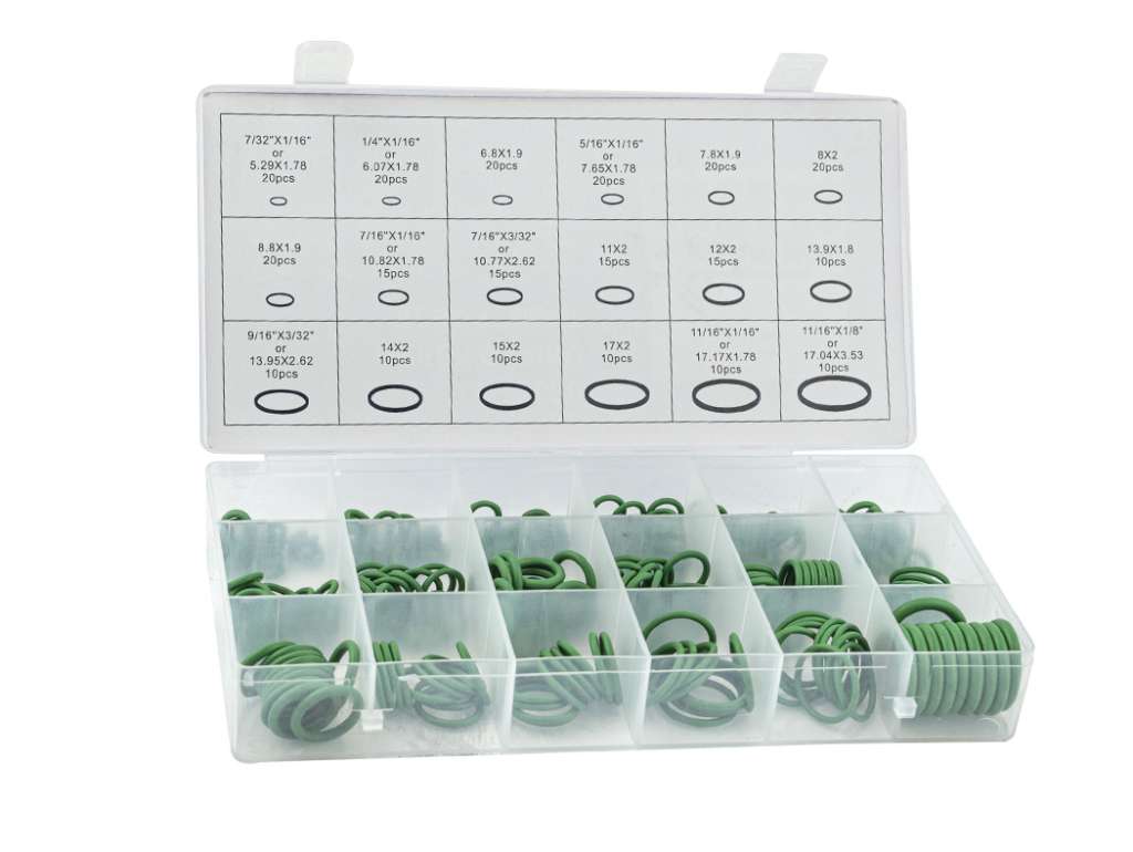 Kit de 270 O-rings para aire acondicionado