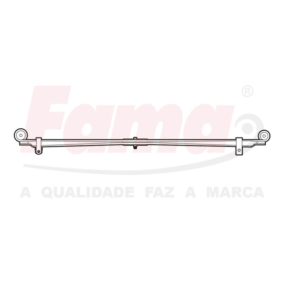 ELASTICO TRASERO CHEVROLET S10 2006 EN ADELANTE