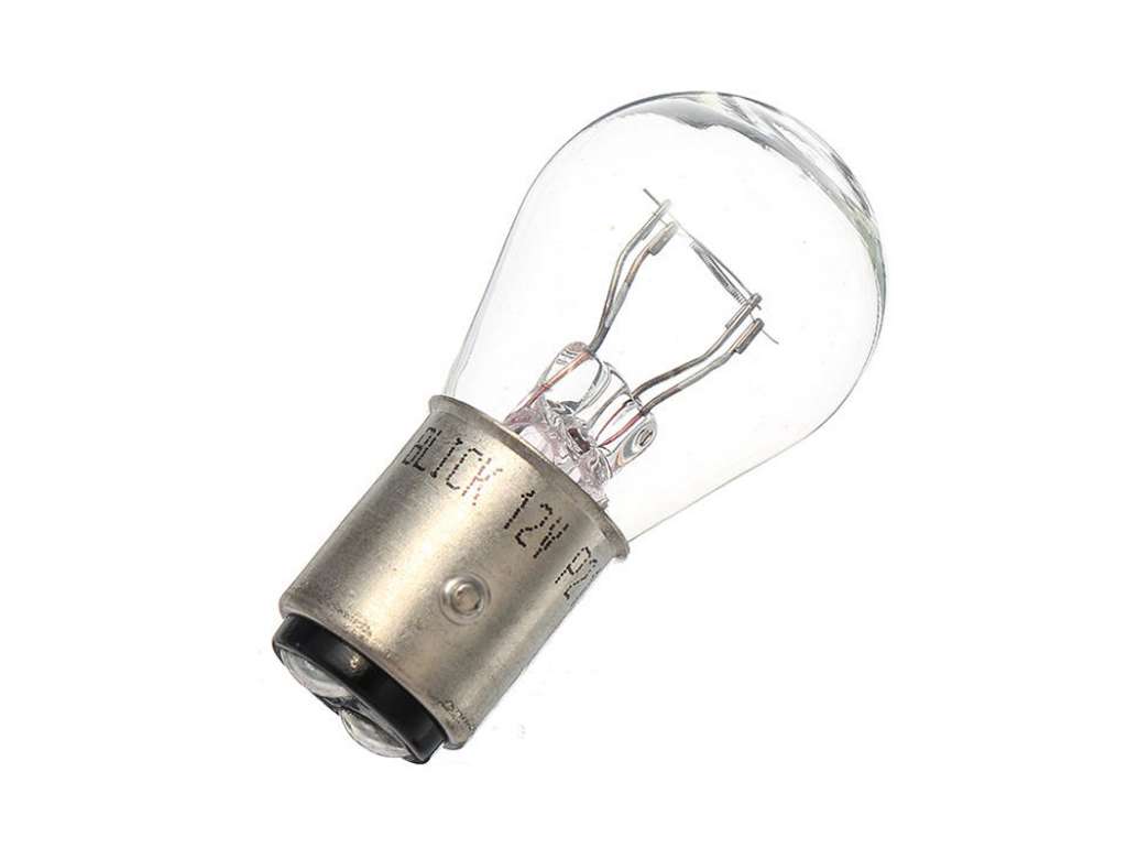Lámpara de señalización 12V 21/4W 2 polos BAZ15d
