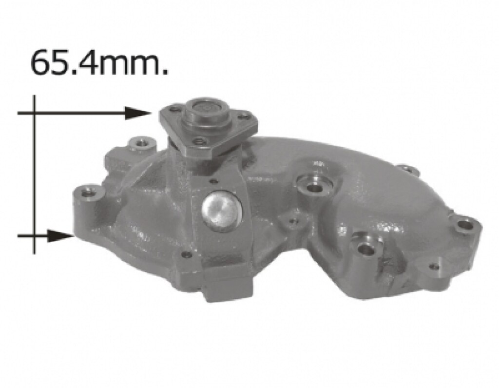 BOMBA AGUA FIAT 1.7TD SIN TAPA - ALTO 65.4MM (46757574)