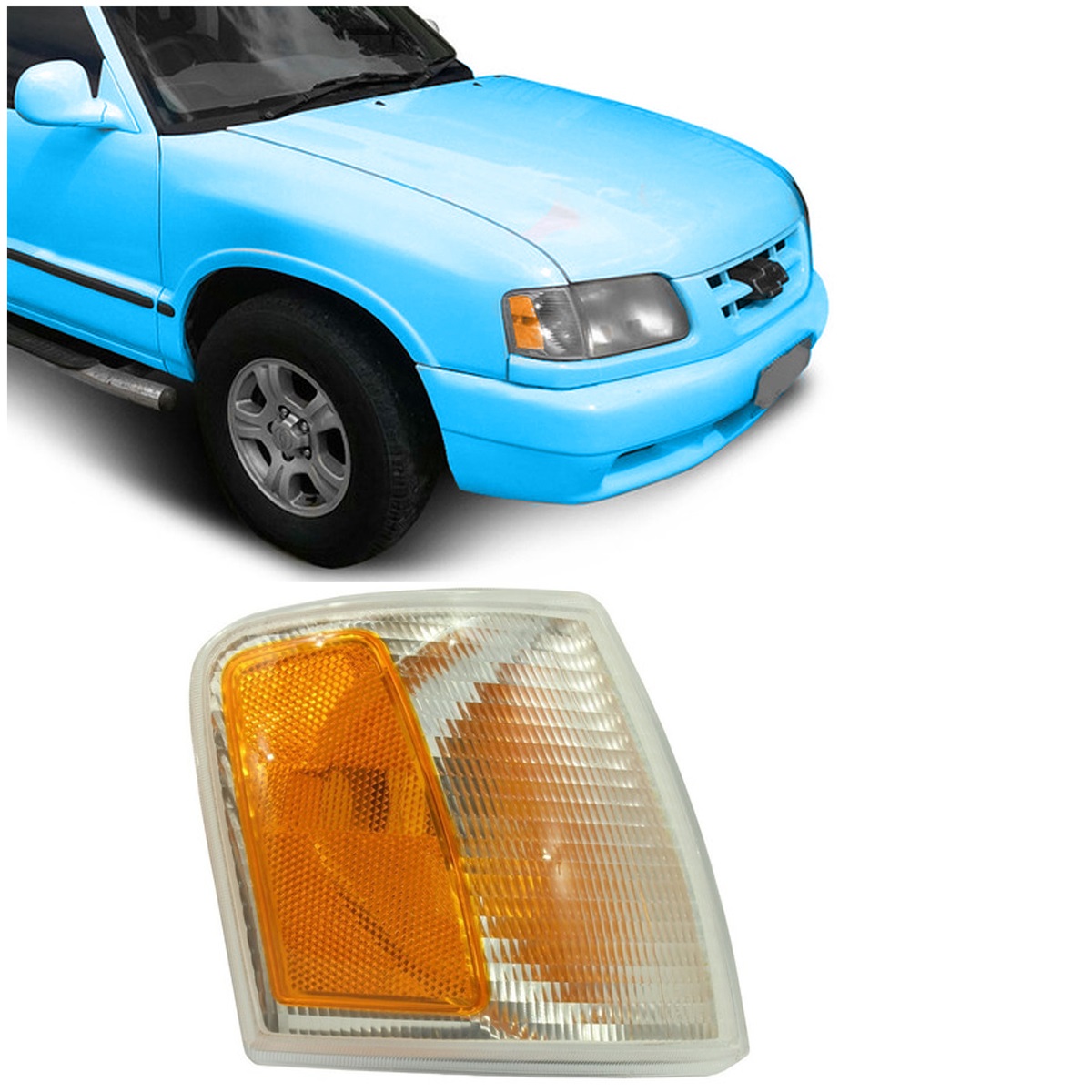 Señalero Chevrolet S10 Ambar 1998  2000 Derecho
