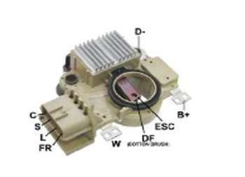 REGULADOR ALTERNADOR MITSUBISHI MI L200 TRITON/ETC 10/..