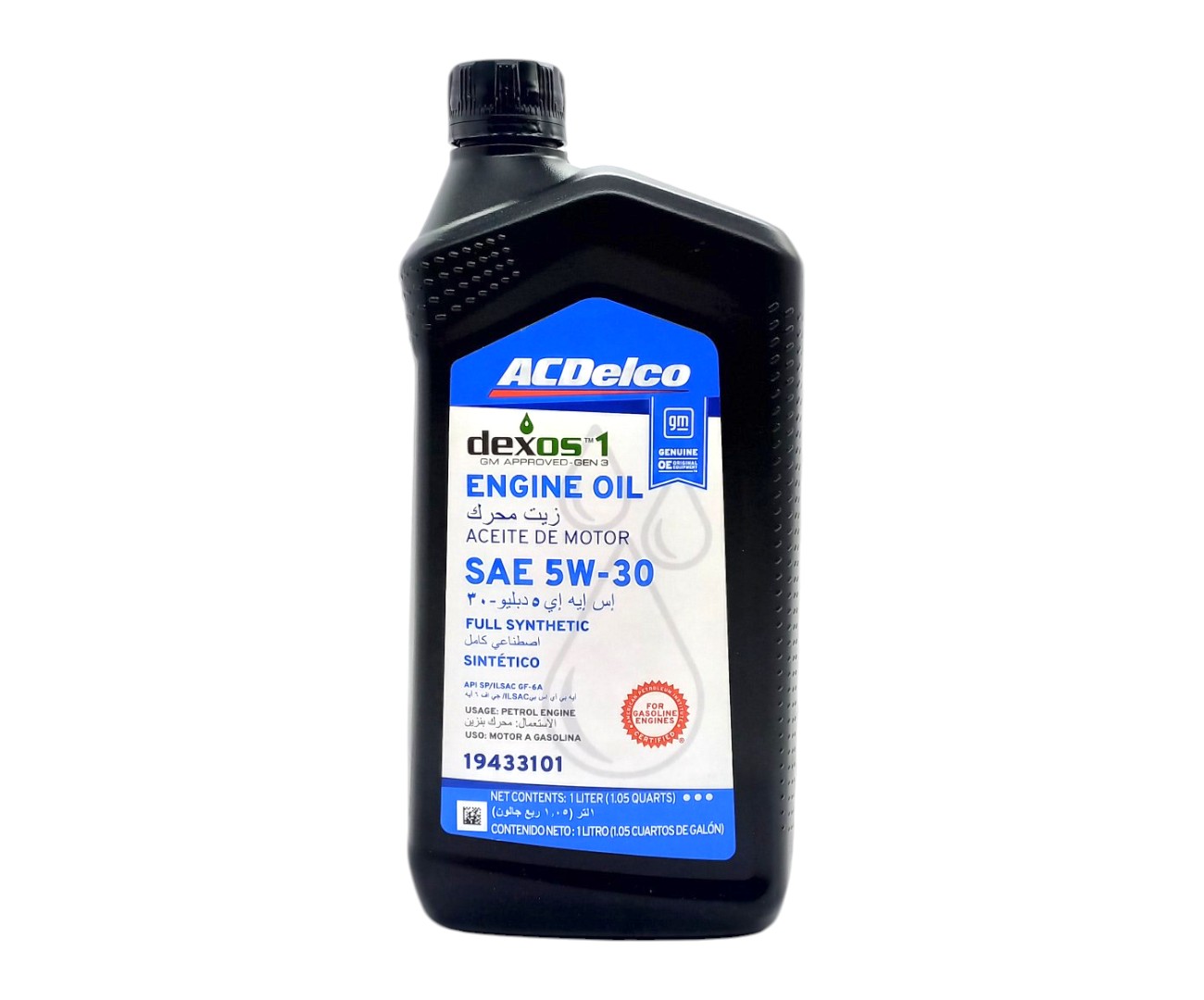 ACEITE SINTETICO 5W30 DEXOS 1 (1LT)
