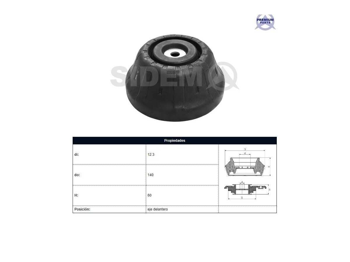 Cazoleta C/Grapodina Del Der/Izq Volks Amarok 4X2 - 4X4 11-25