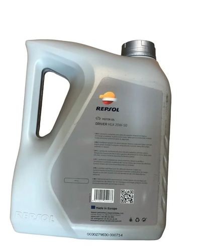Aceite 20w50 Repsol Europa