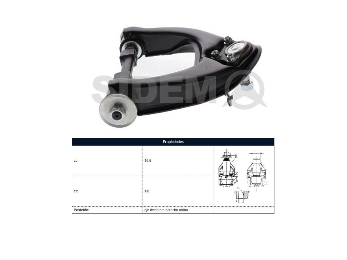 Parilla De Suspension Delantera Mitsubishi L200 96-06 Der