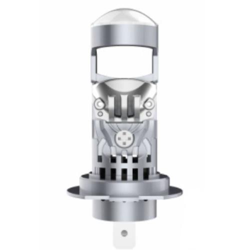 JGO. LAMPARA LED H7 A801 CON LUPA 2800LM 28W MINI LENS 2x3570 12-16V NTC+EMC