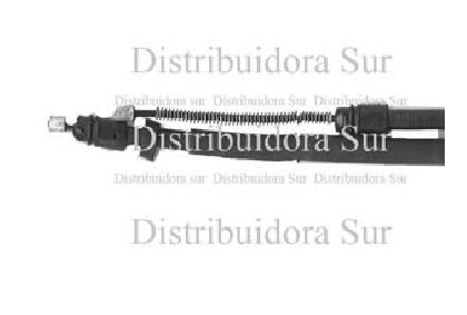 CABLE FRENO DE MANO SANDERO [DISTRIBUIDORA SUR]