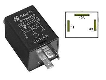 DESTELLADOR UNIV. 12V. 3 TERM VW/GM/CI/FI/FO