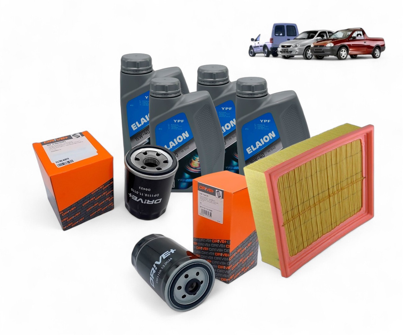 KIT FILTROS Y LUBRICANTE CORSA 1.7D