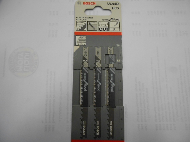 HOJA CALADORA BOSCH U144D (X3) MADERA
