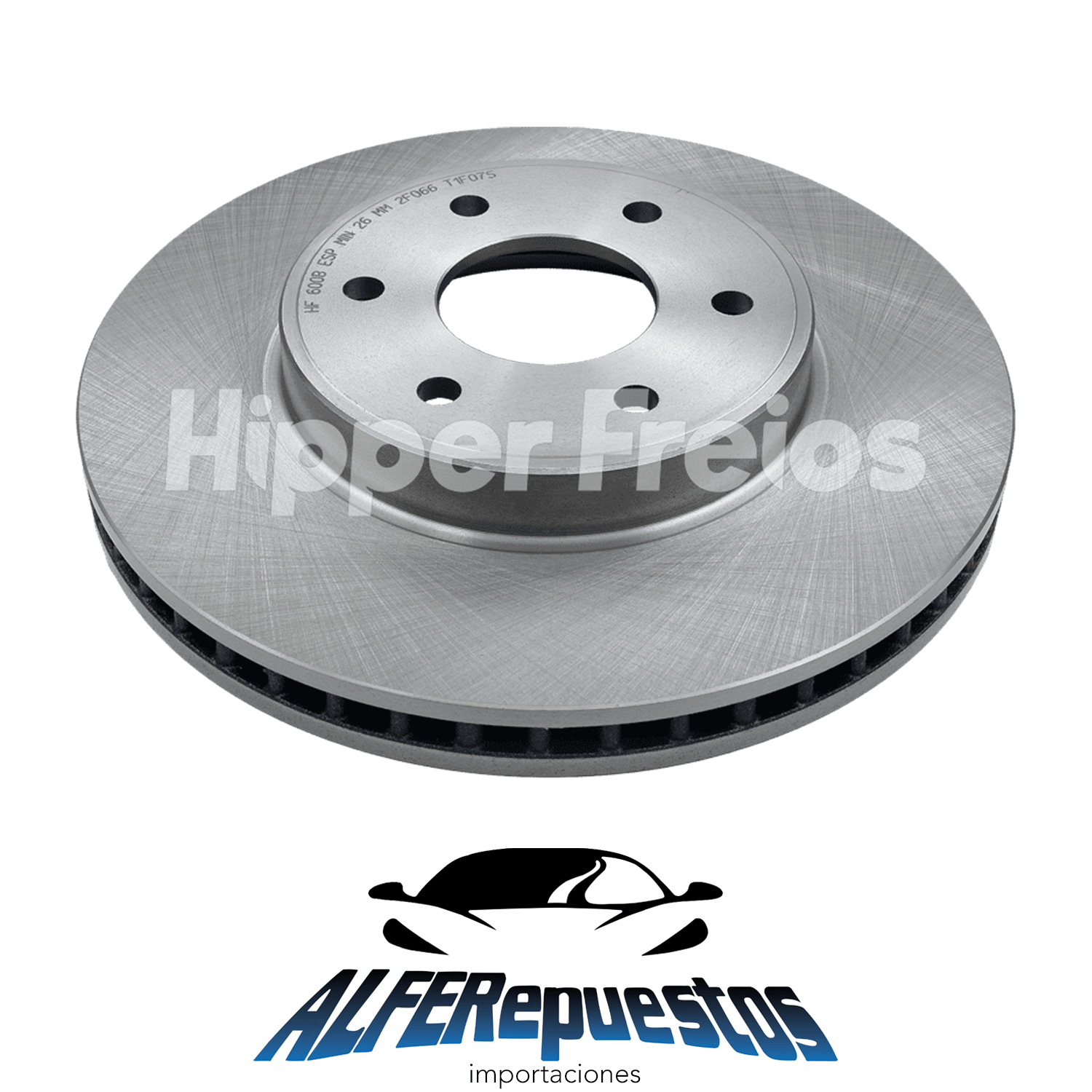 DISCO FRENO VENTILADO NISSAN FRONTIER NP300 296MM