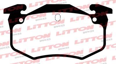 PASTILLAS FRENO TRASERAS PEUGEOT CITROEN 205 206 306 ZX ARGENTINAS [LITTON]